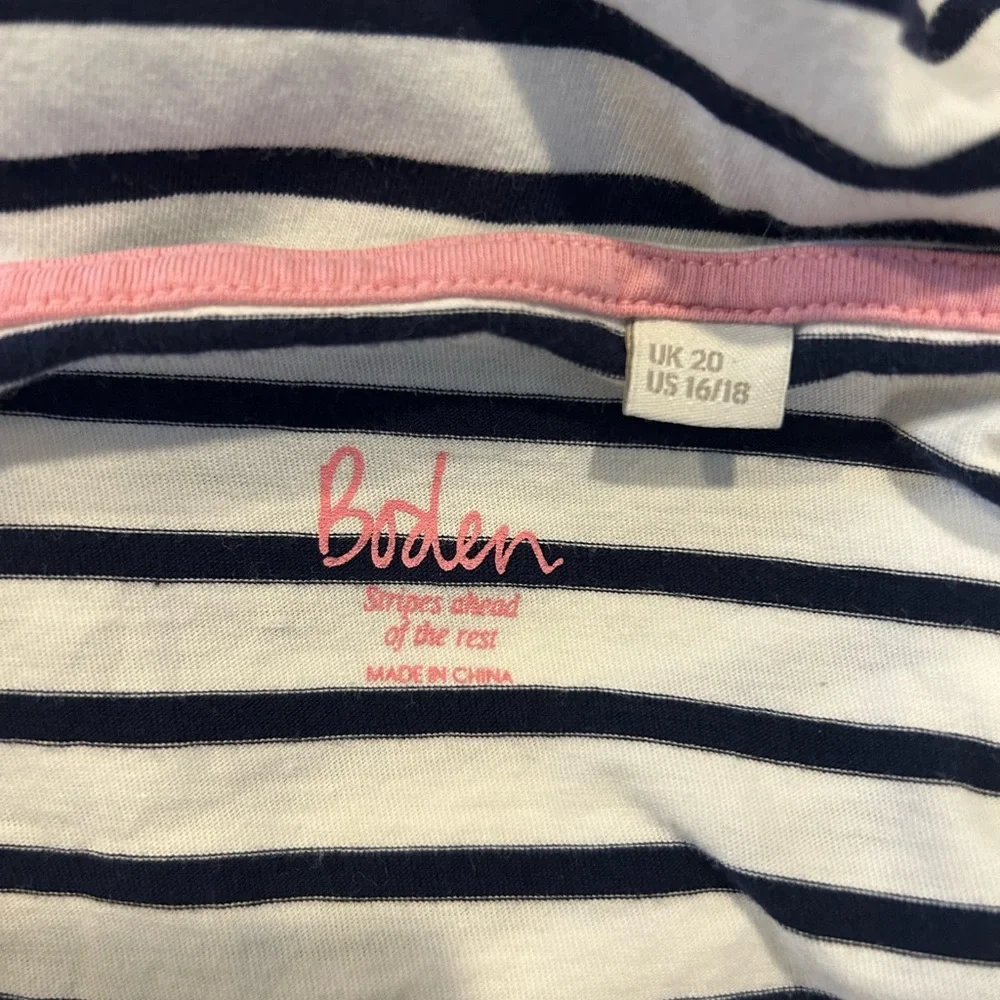 Boden Breton Colorful Striped Kids Shirt - Picture 4 of 4